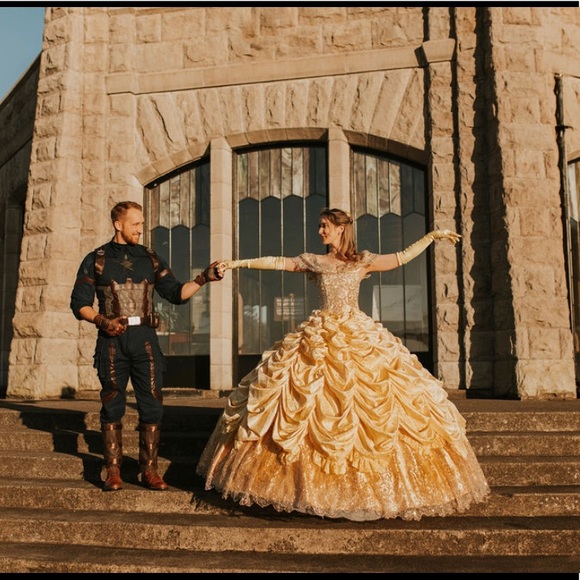 Belle Dress - Small - Lace up Back - Picture 11 of 16